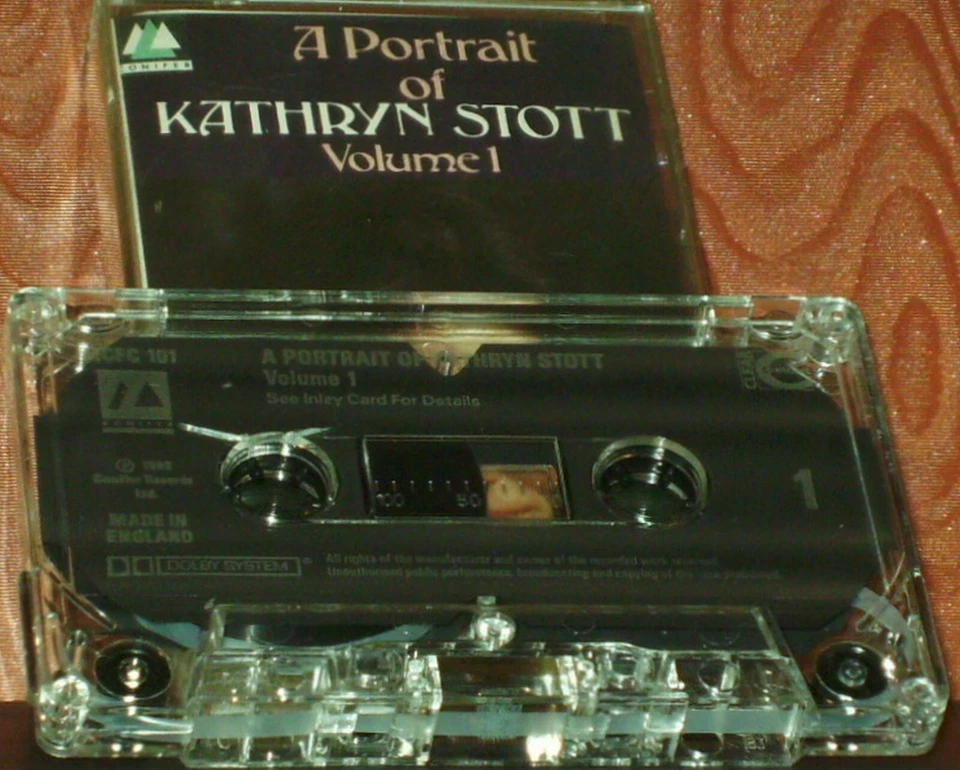 KATHRYN STOTT A PORTRAIT VOL.1 CASSETTE ALBUM CLASSICAL Compilation - Image 2 of 4