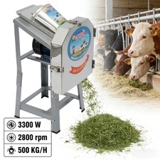 3.3KW Elektrischer Gr&uuml;nfutterschneider 500kg/H F&uuml;r Viehzuch Futterh&auml;cksler Nue