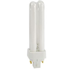 Ushio 3000246 - CF13DE/835 - 13W - 3500K - 4 Pin G24q-1 Base - Double Tube CFL