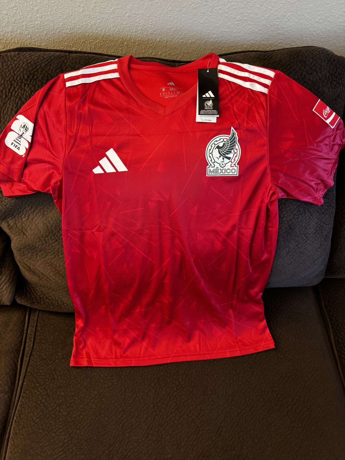 Adidas x Coca-Cola Mexico 2026 World Cup Collaboration Jersey 