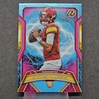 2024 Topps Resurgence Rookies Jayden Daniels #196 Sky Blue & Pink Shock