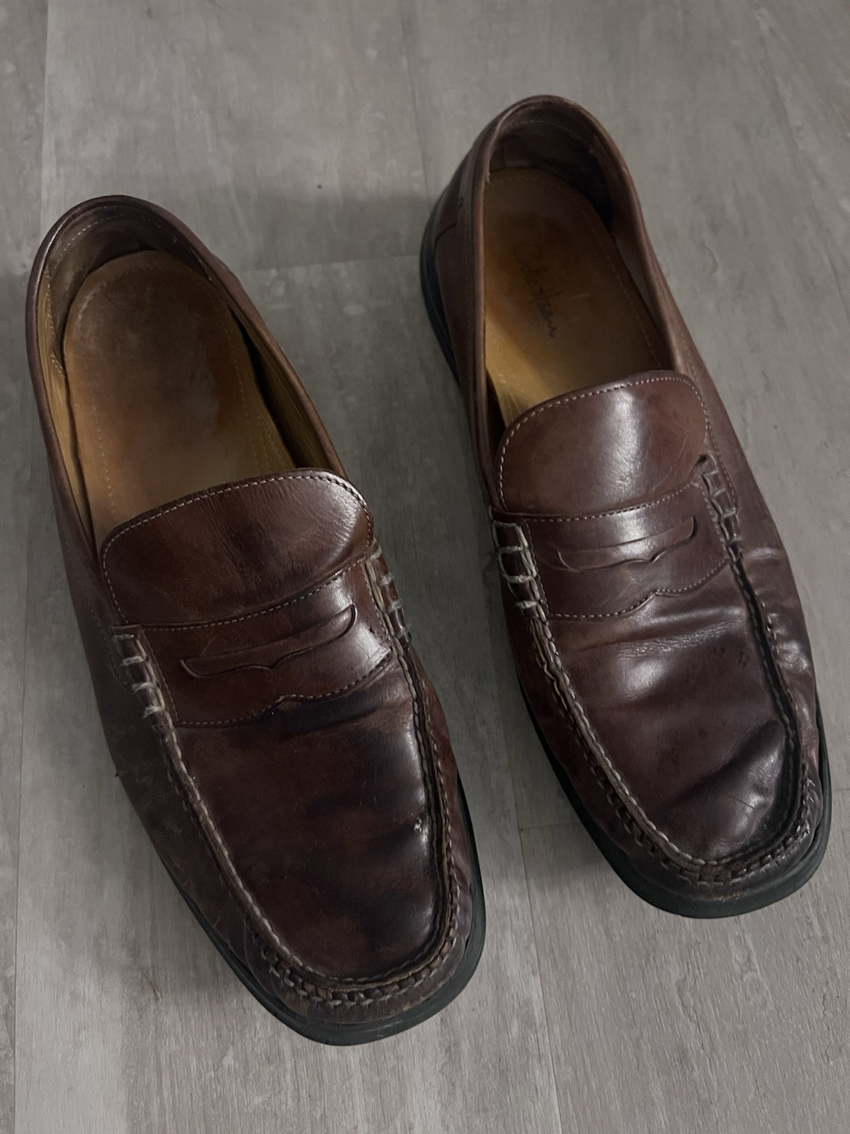 Cole Haan Mens Penny Loafers Size 9.5 Casual Comfort Slip-On Shoes