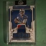 Panini 2025 National Treasures Game Gear Josh Allen Buffalo Bills Patch /99