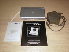 Nintendo DS Lite Silver Console portable + chargeur stylet + notices