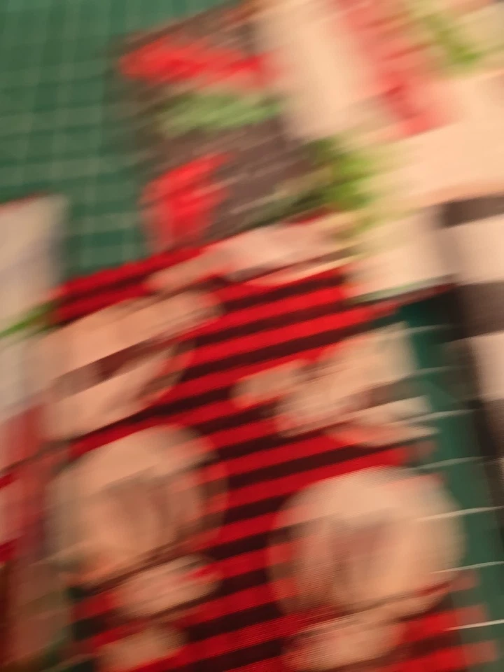 FAT QUARTER BUNDLE 5 -  Red Truck Frosty Plaid Vw Bus Trees Winter Christmas New - Image 4 of 4