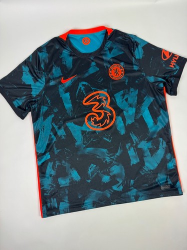 CHELSEA FC NIKE 2021 2022 THIRD FOOTBALL TRIKOT SOCCER SHIRT GR XXL DB5894-468 - Bild 2 von 10