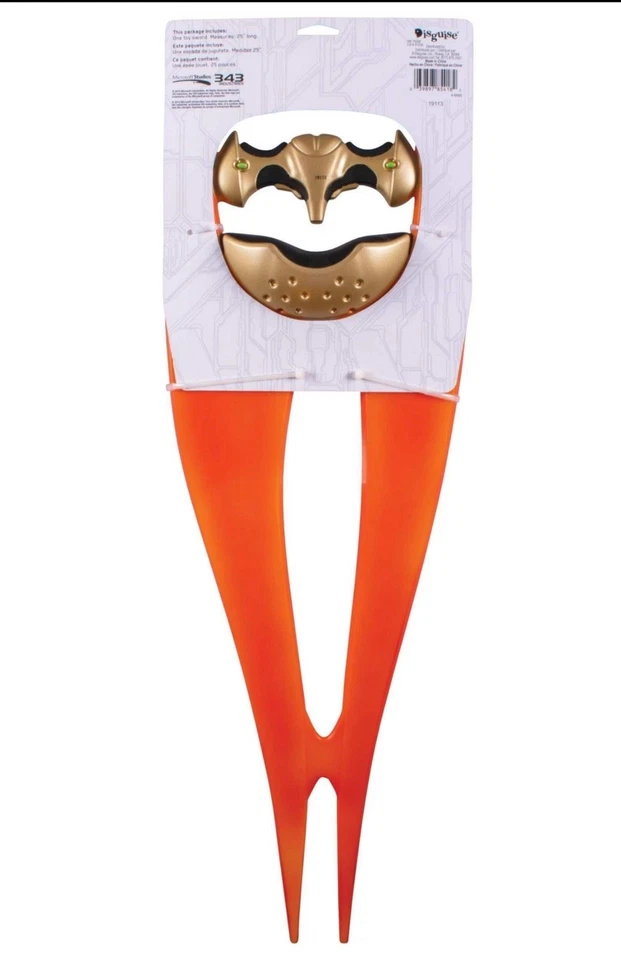 Disfraz de Halo Master Chief Infinite para adulto 2x con acceso a espada de energía Prophet's Bane. Foto 4 de 4