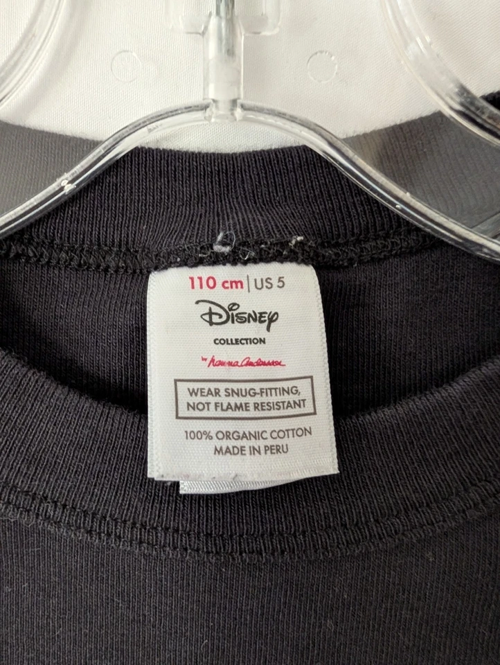 Hanna Andersson x Disney Nightmare Before Christmas Pajamas Set Sz 5 Youth - Image 2 of 4