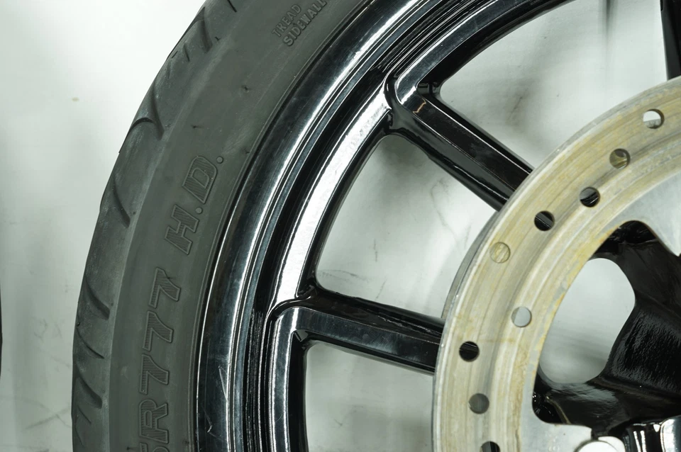 16 Harley Dyna FXDL Low Rider OEM Front Rear Wheel Rim Tire 100/90-19, 160/70-17 - Bild 4 von 4