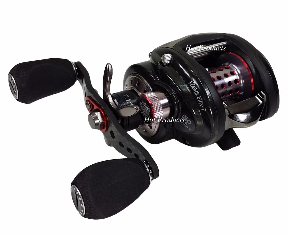 Abu Garcia REVO ELITE 7 7.1:1 LEFT HAND High Speed Bait Casting Reel - Image 3 of 4