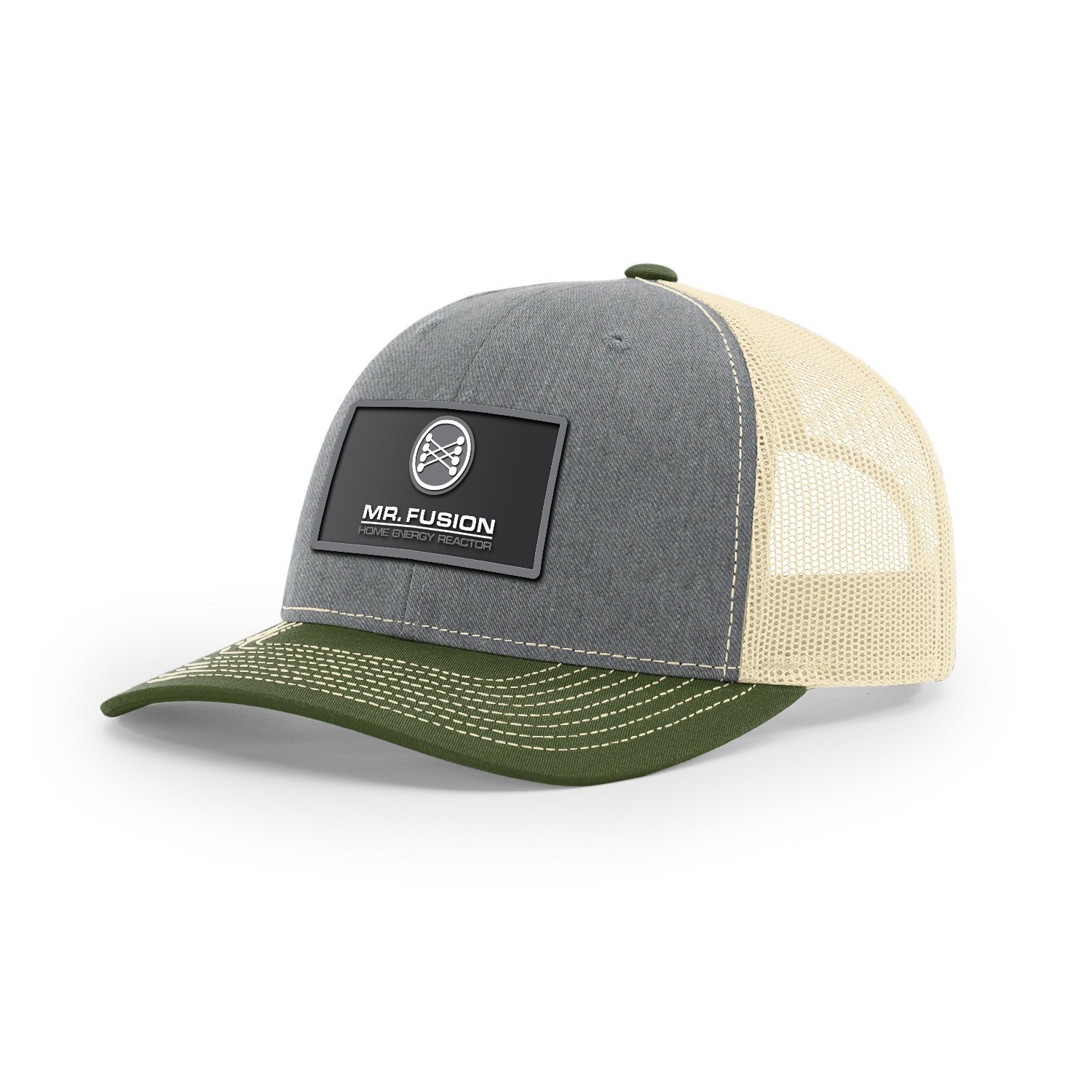 Heather Gray/Beige/Military Olive