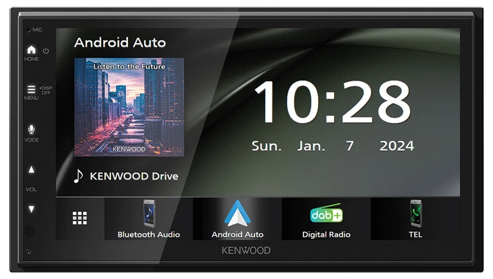 Kenwood DAB Bluetooth USB MP3 2DIN Autoradio für Suzuki Celerio LF ab 2014 - Bild 4 von 4