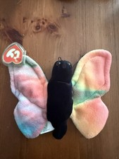 Ty Beanie Baby Flutter RARE 3rd GenHang Tag Ist Gen Tush Tag MINT CONDITION