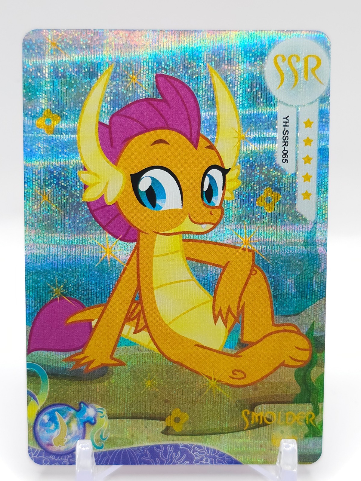 My Little Pony Trading Card - Smolder YH-SSR-065