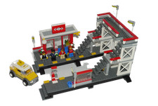 Lego® Eisenbahn 9V RC TRAIN 7937 Bahnübergang Zubehör LEVEL CROSSING ZUG