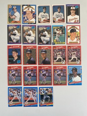 23x Baltimore Orioles Team Lot Baseball Cards Set Ripken 1987-91 Rookie All-Star