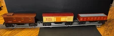 Lionel O Vintage Freight Cars 1677 1679 1682 Baby Ruth Caboose