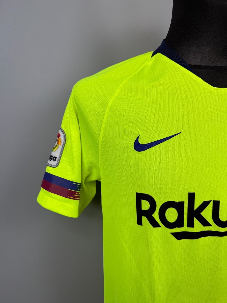BARCELONA 2018 2019 AWAY SHIRT FOOTBALL SOCCER JERSEY NIKE 918990