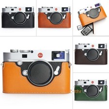 For Lecia M10 M10R M10P Handmade Genuine Real Leather Half Camera Case Bag Cover