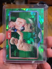 2025 Topps Chrome UFC Green Refractor Yadong Song /75 #38