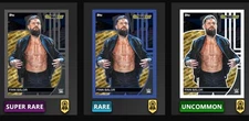 DIGITAL CARD 2025 TOPPS WWE SLAM BLACK GOLD S2 SR/RARE/UC 12 CARD SET +3 AWARD