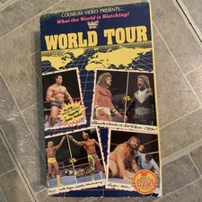 WWF World Tour (VHS, 1990) Big Box Coliseum Video