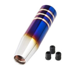 Aluminum Weighted Shift knobs, Universal Burnt Blue Long Shift knobs Automati...
