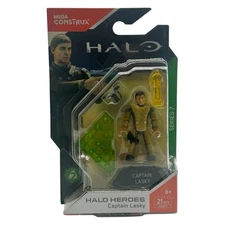 Mega Bloks Construx Halo Heroes Figure Captain Lasky FMM77 Series 7 Mattel 2017