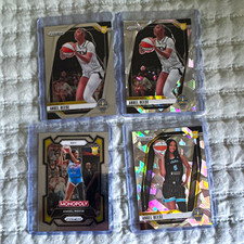 Panini Angel Reese Chicago Sky 2024 Prizm/Monopoly Rookie Card Lot – 4 Cards
