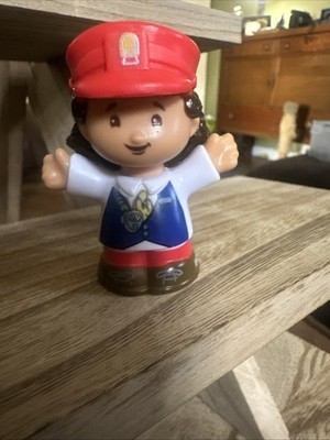 Fisher Price Little People Train Conductor Replacement Figure Choo Choo Zoo Set