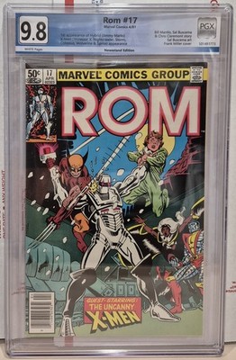 ROM #17   (Marvel Comics April 1981)   Newsstand NOT CGC PGX GRADED 9.8 D