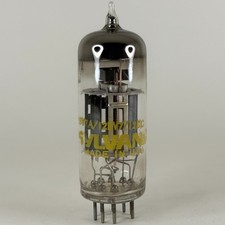 (1) Tested Sylvania 12BY7A Tube Date Code ce DHP Sharp Cutoff Pentode 12BY7 A