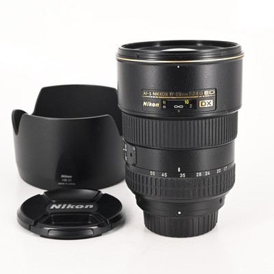 Nikon Nikkor AF-S 17-55mm f2.8 G ED SWM DX IF Lens AFS, *Read #815