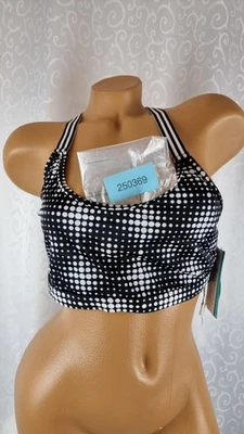Roxy Damen Bikini Oberteil Schwarz Größe XL Neu mit Etikett 250369 UV Schutz - Bild 1 von 4