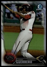2016 Bowman #BCP133 Gabby Guerrero Chrome Prospects Refractor #/499