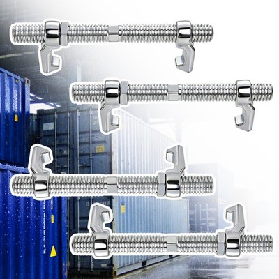 4Pack Shipping Container Bridge Fitting Clamp 15in/380mm Cast Iron Screw Clamp