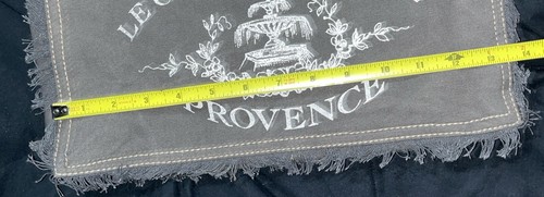 Borsa boho Myra in tela invecchiata con manici in pelle LE CAFE DE LA PLACE PROVINCE. - Foto 17 di 17