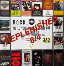 ALL GREATEST HITS BUILD YOUR LOT CASSETTE TAP...