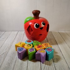 Leap Frog Spin  Change Apple Shape Sorter VTech Toys Toddler Interactive Learn