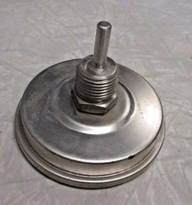 Thermometer Temperature Gauge 0-200F -15-90C , 3" Face, 1-1/2" Stem, 1/2" NPT