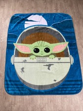STAR WARS NORTHWEST BABY YODA GROGU LUXE PLUSH FLEECE BLANKET 50" X 60" GRAPHIC