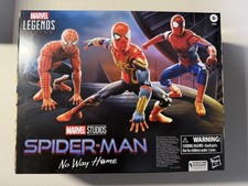 Marvel Legends Spider-Man No Way Home 6  3 Pack Tobey  Andrew  Tom - SEALED