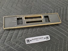 Plymouth Valiant 1967-69 Radio Bezel Mopar Thumbwheel Am Fm Abody Nice Plymouth Valiant 1967-69 Radio Bezel Mopar Thumbwheel Am Fm Abody Nice