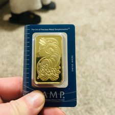 100 gram Gold PAMP Suisse Lady Fortuna Veriscan® Bar w/ Assay