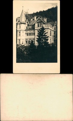 Foto  Villa mit Ecktürmchen, Architektur, Herrenhaus 1910 Privatfoto