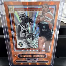 2025 Panini Donruss WNBA Angel Reese Franchise Features Orange /399 Chicago Sky