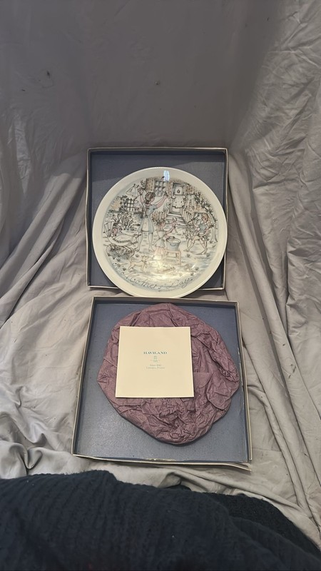Haviland France 1974 Mother's Day Collector Plate "The Wash" Limoges