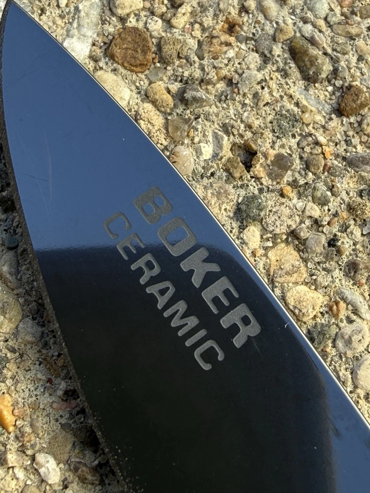 Cuchillo Plegable Boker Cerámica y Titanio, NUEVO en Caja, Hecho en Alemania Foto 3 de 4