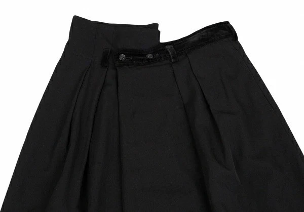 Falda conmutadora de terciopelo Comme des Garçons talla M K-124585 - Elegante y única Foto 3 de 4