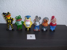 6 Original SALAMANDER Werbefiguren Lurchi und...